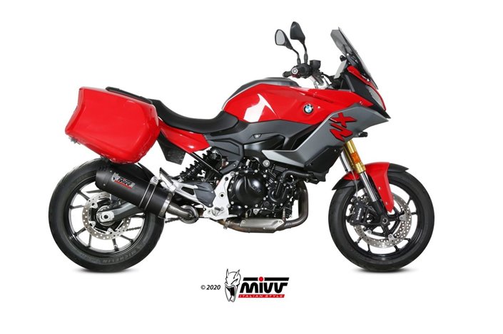 Terminale Scarico Mivv Oval Carbonio Con Coppa Carbonio Bmw F 900 Xr 2020- 2022