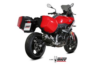 Schalldämpfer Escape Mivv Delta Race Schwarz Schwarz Edelstahl Bmw F 900 XR 2020- 2022