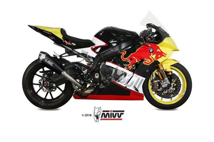 Schalldämpfer Escape Mivv Delta Race Carbon Bmw S 1000 Rr 2017 - 2018