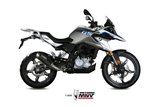 Système Complet 1 En 1 Echappement Mivv Gp Pro Carbone Bmw G 310 Gs 2017 - 2022