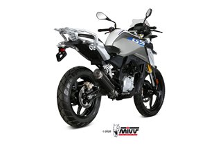 Full System 1 In 1 Exhaust Mivv Gp Pro Carbon Bmw G 310 Gs 2017 - 2022