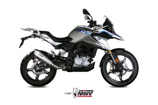 Système Complet 1 En 1 Echappement Mivv Delta Race Inox Bmw G 310 Gs 2017 - 2022