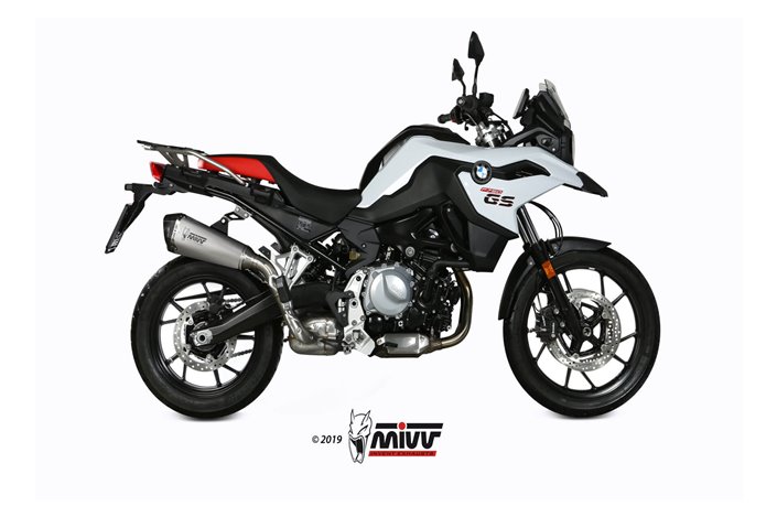 Terminale Scarico Mivv Delta Race Inox Bmw F 750 Gs 2018 - 2022