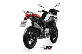 Silencieux Echappement Mivv Delta Race Inox Bmw F 750 Gs 2018 - 2022