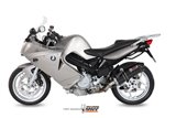 Silencieux Echappement Mivv Ovale Carbone Avec Coupelle Carbone Bmw F 800 S St 2006 - 2012