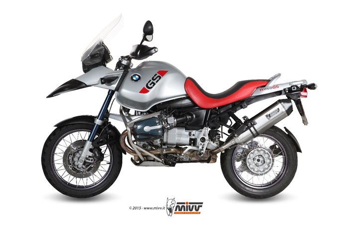 Schalldämpfer Escape Mivv Speed Edge Edelstahl Bmw R 1150 Gs Adventure 1999 - 2003