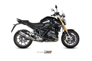 Schalldämpfer Escape Mivv Speed Edge Edelstahl Bmw R 1200 R Rs 2015 - 2018