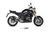 Terminale Scarico Mivv Speed Edge Black Inox Nero Bmw R 1200 R Rs 2015 - 2018