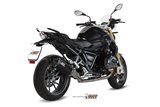 Terminale Scarico Mivv Speed Edge Black Inox Nero Bmw R 1200 R Rs 2015 - 2018