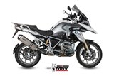 Schalldämpfer Escape Mivv Speed Edge Titanium mit Carbon Cup Bmw R 1200 Gs Adventure 2013 - 2018