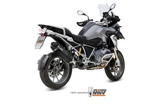 Schalldämpfer Escape Mivv Speed Edge Schwarz Schwarz Edelstahl Bmw R 1200 Gs Adventure 2013 - 2018