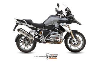 Schalldämpfer Escape Mivv Speed Edge Edelstahl Bmw R 1200 Gs Adventure 2013 - 2018