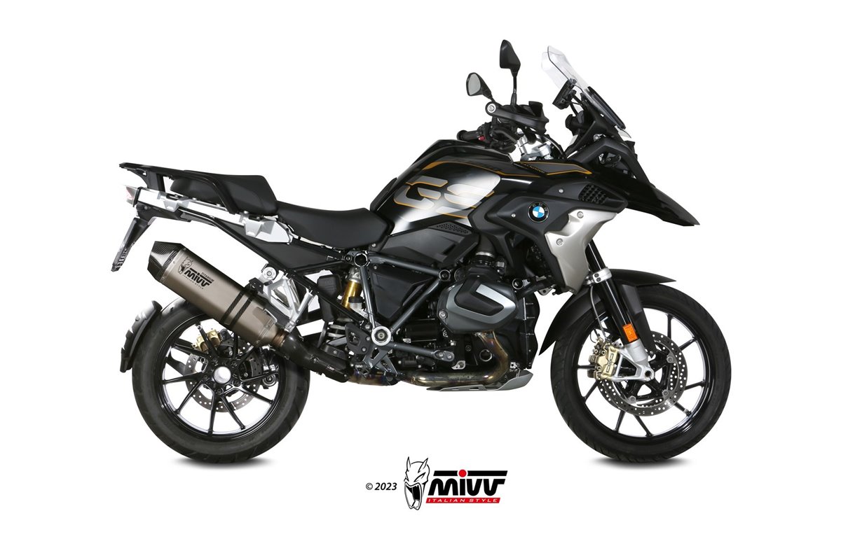 Sistema di scarico terminale B.034.LGS Mivv SPEED EDGE TITANIO Bmw R 1250 GS/Adventure 2019-2023