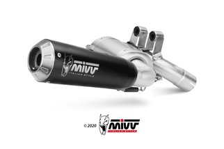 Silencer Exhaust Mivv X-M1 Black Black Stainless Steel Bmw F 900 R 2020- 2022