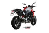 Silencieux Echappement Mivv Delta Race Noir Noir Inox Bmw F 900 R 2020- 2022