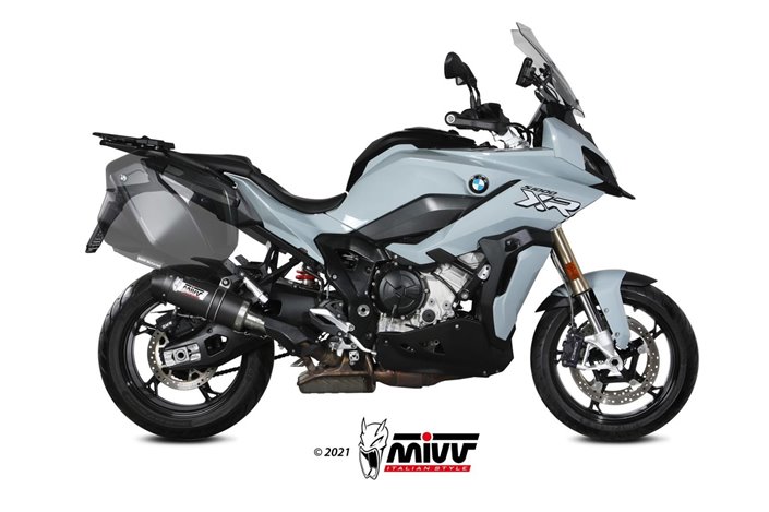 Schalldämpfer Escape Mivv Oval Carbon mit Carbon Cup Bmw S 1000 XR 2020 - 2022