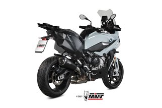 Silencieux Echappement Mivv Delta Race Noir Noir Inox Bmw S 1000 Xr 2020 - 2022