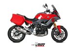 Silencer Exhaust Mivv Oval Titanium With Carbon Cup Bmw F 900 Xr 2020- 2022