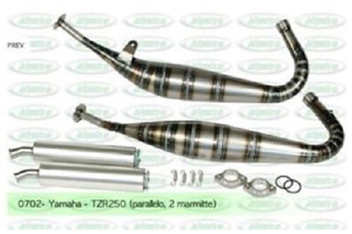 BENELLI 250 2C EXPANSION EXPANSION Mufflers Jollymoto avec silencieux en aluminium