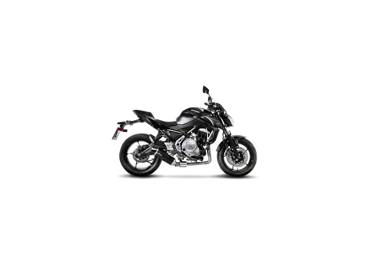 Système Complet D'Échappement Leovince Lv One Evo Carbon Fiber Kawasaki Z 650 2017 - 2019