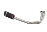 Sistema Di Scarico Di Alto Livello De-Cat Silenziatore Ovale Da 200 mm Con Punta In Carbonio Inossidabile HONDA CBR650R 2021-202