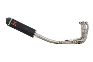 Système D'Échappement De Cat Performance Silencieux Ovale De 400 mm Avec Embout En Carbone Inoxydable BMW S1000R 2017 - 2020 Bla