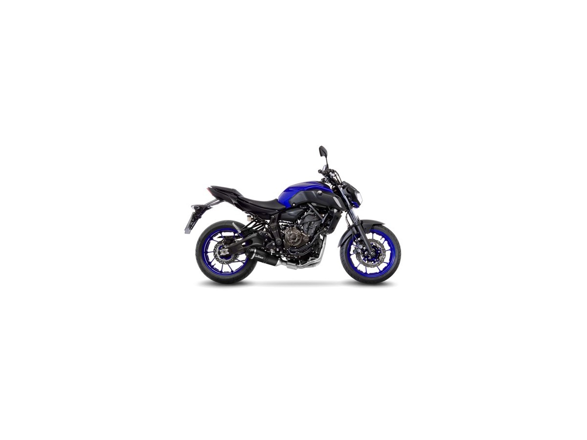 Full System Exhaust Leovince Lv One Evo Black Edition Yamaha Mt-07/Fz-07 2017 - 2020