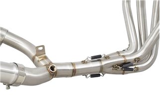 Complete Exhaust 4 In 2 Honda Cbr 1100 Xx 1997-2007 Black