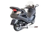 Full System 1 In 1 Exhaust Mivv Urban Stainless Steel Piaggio X9 200 2005 - 2007