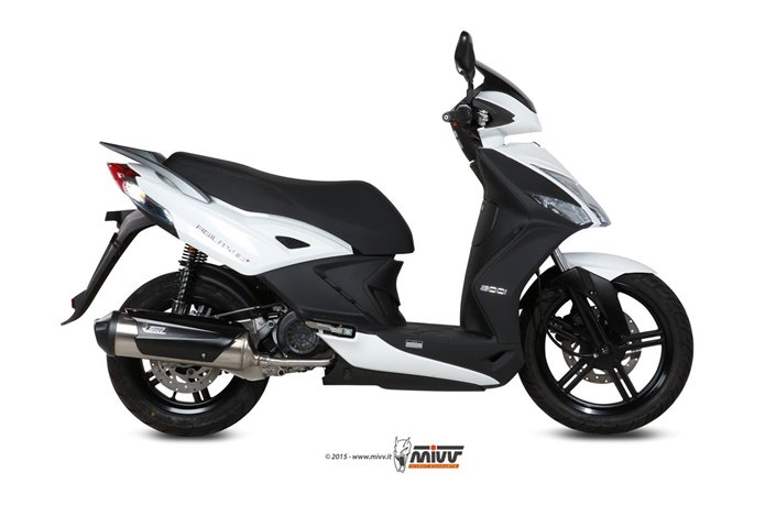 Système Complet 1 En 1 Echappement Mivv Urban Inox Kymco Agility 200 R16+ 2014 - 2016