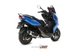 Full System 1 In 1 Exhaust Mivv Urban Stainless Steel Kymco K-Xct 300 2012 - 2016