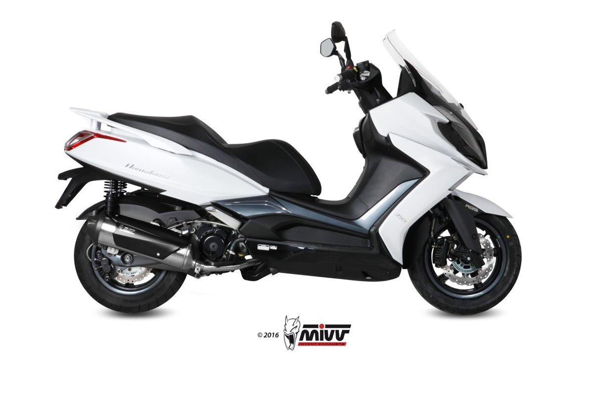 Système Complet 1 En 1 Echappement Mivv Urban Inox Kymco Downtown 350 2015 - 2016