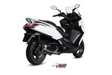 Full System 1 In 1 Exhaust Mivv Urban Stainless Steel Kymco Downtown 350 2015 - 2016