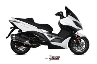 Système Complet 1 En 1 Echappement Mivv Urban Inox Kymco Xciting 400I 2013 - 2016