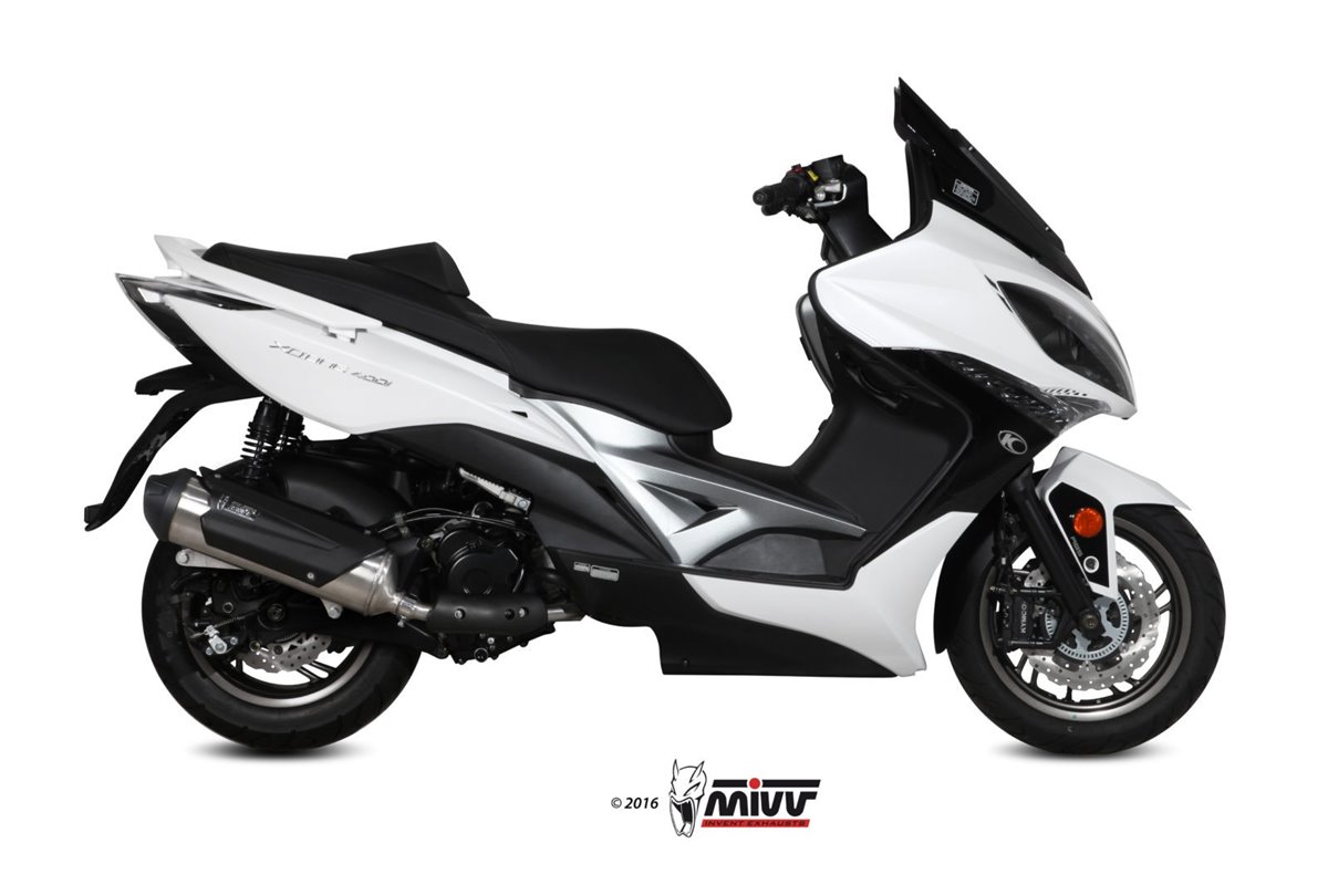 Scarico Completo 1X1 Mivv Urban Inox Kymco Xciting 400I 2013 - 2016