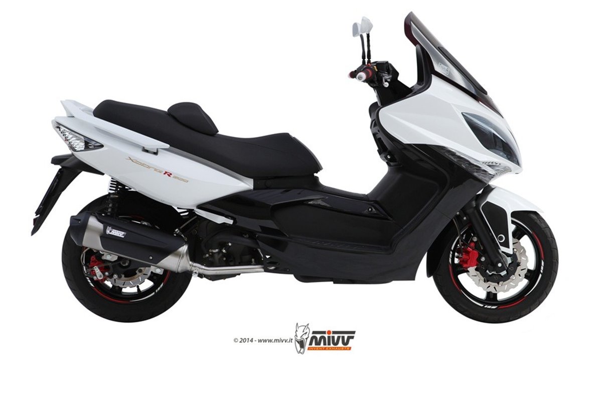 Système Complet 1 En 1 Echappement Mivv Urban Inox Kymco Xciting 500 2005 - 2014