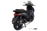 Full System 1 In 1 Exhaust Mivv Urban Stainless Steel Piaggio Beverly 250 2004 - 2007