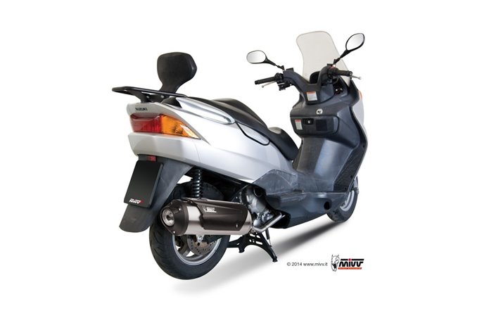 Système Complet 1 En 1 Echappement Mivv Urban Inox Suzuki Burgman 150 2002 - 2006