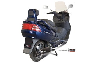 Système Complet 1 En 1 Echappement Mivv Urban Inox Suzuki Burgman 400 1999 - 2002