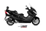 Système Complet 1 En 1 Echappement Mivv Urban Inox Suzuki Burgman 250 2003 - 2006