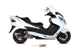 Système Complet 1 En 1 Echappement Mivv Urban Inox Suzuki Burgman 400 2006 - 2016