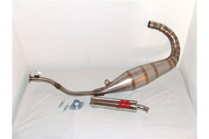 Système Complet D'Échappement Jl Exhausts Acier Doux Aprilia Rs125 1996-2016