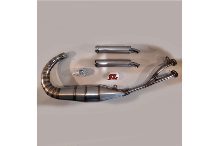 Expansion Exhaust Muffler Jim Lomas Aprilia Rs 125 Steel Silencers