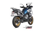 Terminale Scarico Mivv Speed Edge Black Inox Nero Cf Moto 800Mt 2022 - 2022