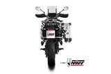 Schalldämpfer Escape Mivv Speed Edge Schwarz Schwarz Edelstahl Cf Moto 800MT 2022 - 2022