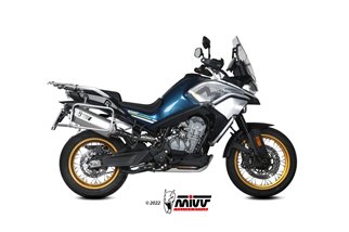 Schalldämpfer Escape Mivv Speed Edge Edelstahl Cf Moto 800Mt 2022 - 2022