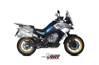 Schalldämpfer Escape Mivv Speed Edge Edelstahl Cf Moto 800Mt 2022 - 2022