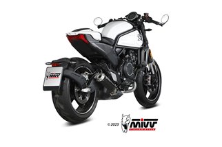 Sistema di scarico terminale CF.003.LC4B Mivv X-M1 INOX NERO CF Moto 700 CL-X 2023-2024