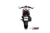 sistema di scarico Terminale CF.003.LH1BA Mivv HR-1 INOX NERO FONDELLO ALLUMINIO CF Moto 700 CL-X 2023-2024