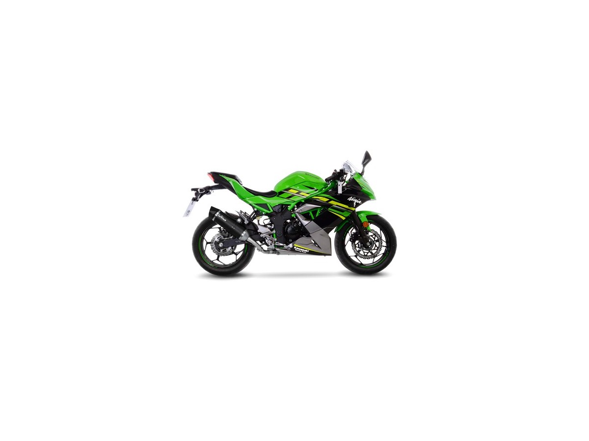 Silencieux Leovince Lv One Evo Carbon Fiber Kawasaki Ninja 125 2019 - 2023